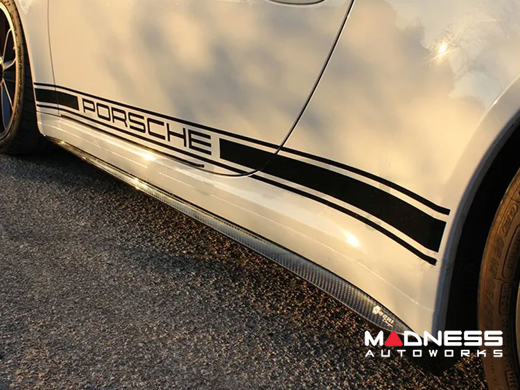 Porsche 911 Side Skirts - Carbon Fiber